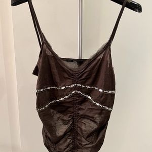 Hugo Boss Jewelled Tank Top
